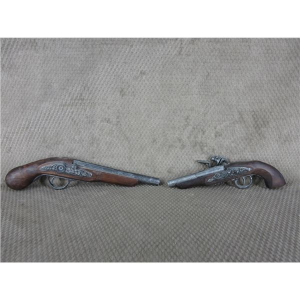 2 Non-Working Replicas of a Cap & Ball Pistol