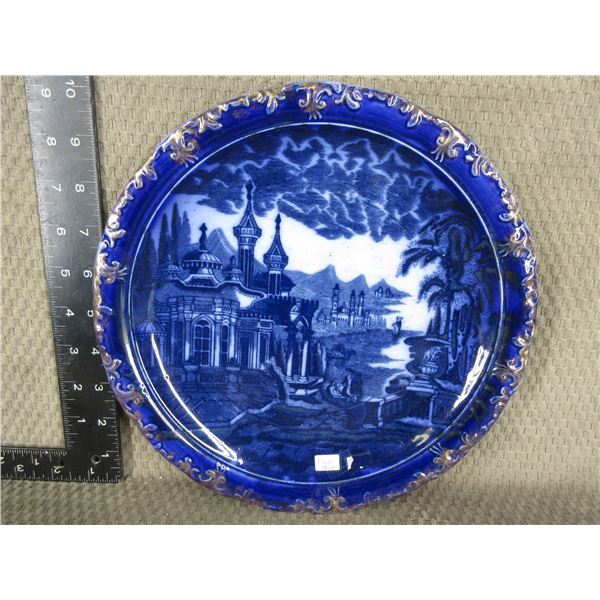 Flow Blue Plate #835R