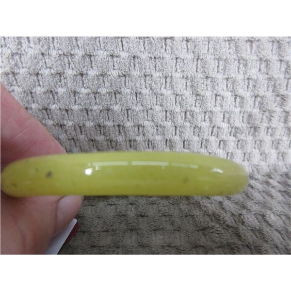 Yellow Jade Bangle