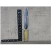 Image 2 : Wood Handle Dagger Knife No Name - Appears unused