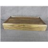 Image 2 : Oak Wood Box 21" X 10 3/4" X 3 1/2" Missing Hardware