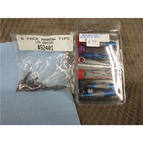 Arrow Tips & Replacemnt Blades