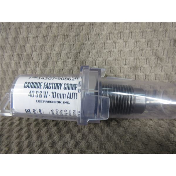 40 S&W - 10MM Auto Lee Carbide Crimp Die
