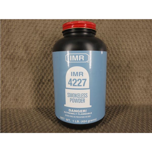 IMR 4227 Powder - Can weighs 518 Grams