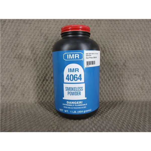 IMR 4064 Powder - Can weighs 482 Grams