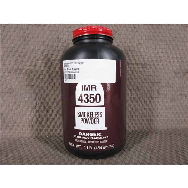 IMR 4350 Powder - Can weighs 292 Grams