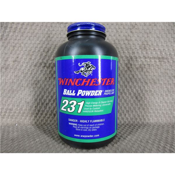 Winchester 231 Ball Powder - Can weighs 488 Grams