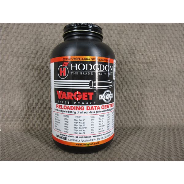 Hodgdon Varget Powder - Can Weighs 520 Grams