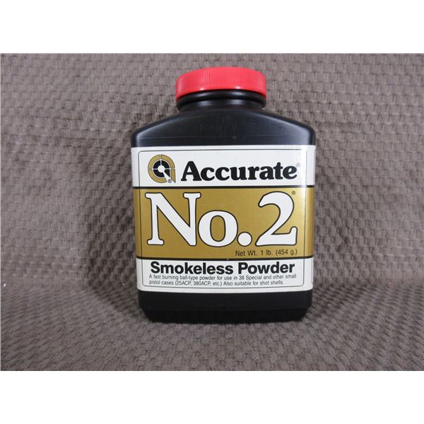 Accurate No. 2 Powder - Can Weighs 412 Grams