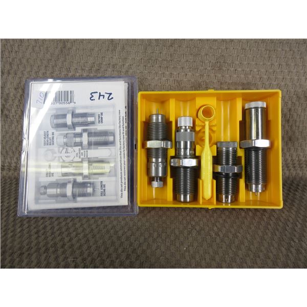 243 Winchester Lee Ultimate 4 Die Set Missing Shell Holder