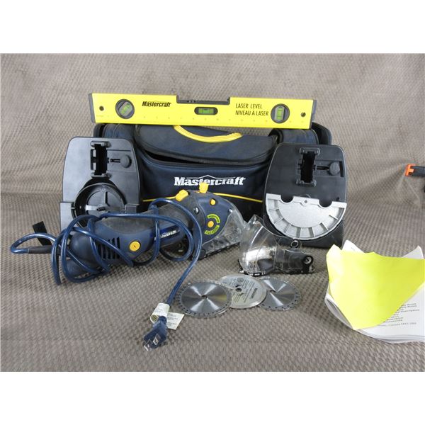 Mastercraft Multi-Cutter Precision Saw with Laser Level