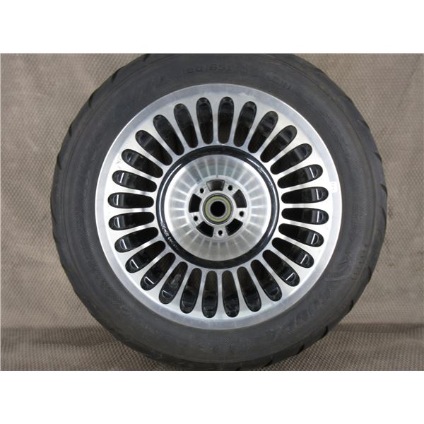 Used 180/65B16 M/C 81H Cobra Tire on H-D Wheel T16X5.00 MT