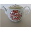 Image 2 : Asian Teapot w/ Dragon Design & Lid 6"H