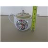 Image 8 : Asian Teapot w/ Dragon Design & Lid 6"H