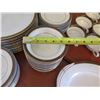 Image 25 : Noritake Japan China 'Regent' 5681 Fine China Set w/ Plates, Cups, Serveware, etc