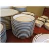 Image 26 : Noritake Japan China 'Regent' 5681 Fine China Set w/ Plates, Cups, Serveware, etc