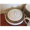 Image 37 : Noritake Japan China 'Regent' 5681 Fine China Set w/ Plates, Cups, Serveware, etc