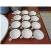 Image 3 : Noritake Japan China 'Regent' 5681 Fine China Set w/ Plates, Cups, Serveware, etc