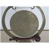 Image 2 : Vintage Etched Metal Gong w/ Mallet 11"H