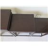 Image 8 : Qty 4 Wooden Nesting Tables - Largest 19"x14"x25"H