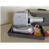 Image 2 : Vintage Viewlex Projector & Slide Carrier for 35MM & 2" Slides in Hard Case