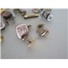 Image 2 : Multiple Pins & Tie Tacks: Initial 'M', Red Cross, Protection, etc
