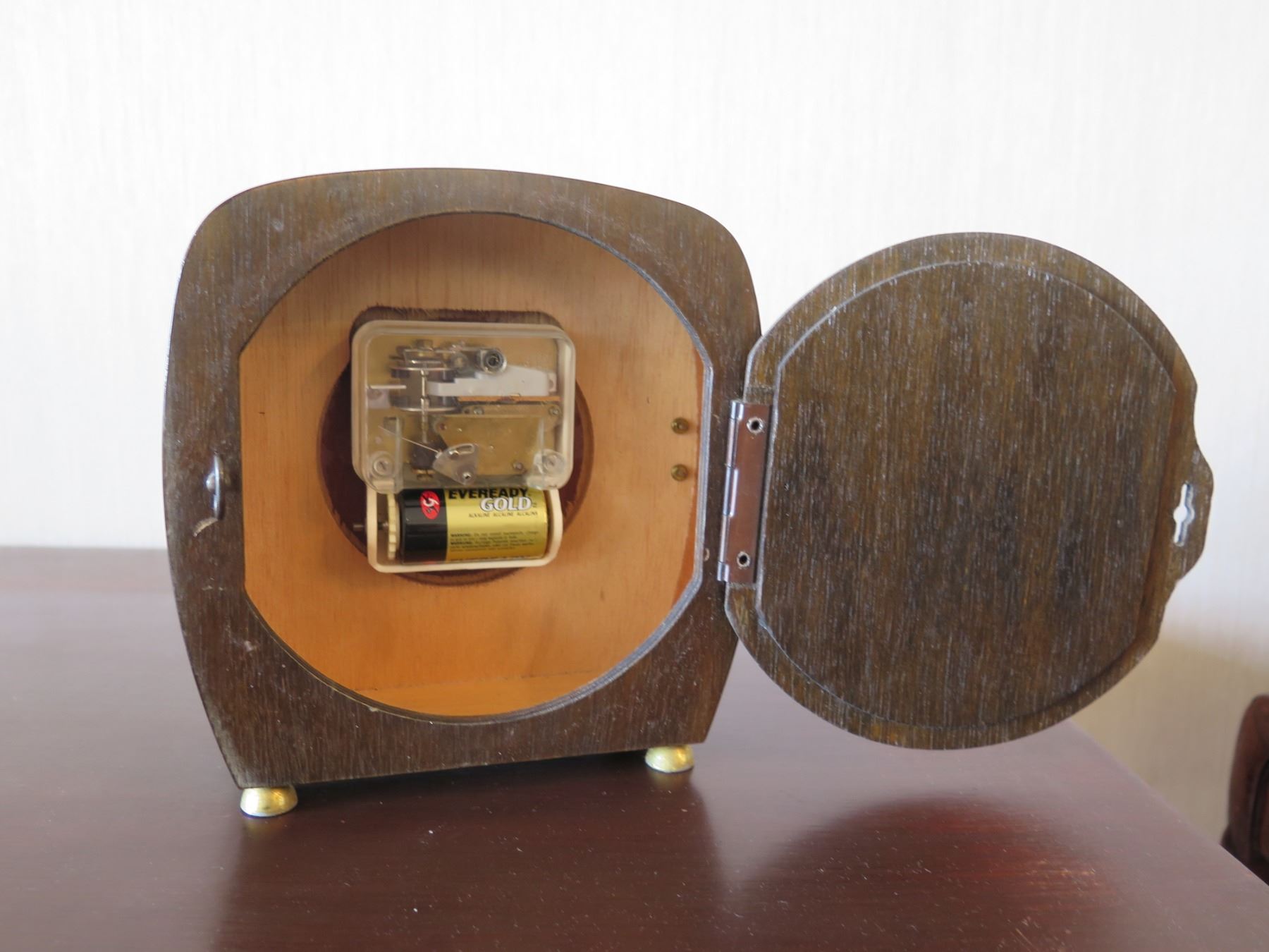 Vintage Junghans Ato-Mat Clock Electro-Mechanical Made in Germany 7