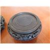 Image 8 : Qty 6 Misc Size Black Vase Base Holders Feet 4"-6" Diameter