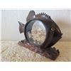 Image 8 : Qty 2 Wooden Carved Fish w/ Intricate Carved Village Interior Scenes 7"-12"H