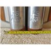 Image 8 : Qty 2 Selanger Pewter Mug Cups w/ Asian Design & Wood Bases & Handles