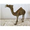 Image 2 : Qty 2 Metal Camel Figurines w/ Carved Saddles 5"x4.5"H