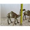Image 8 : Qty 2 Metal Camel Figurines w/ Carved Saddles 5"x4.5"H