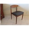 Image 8 : G Plan Design Signed Wooden Table w/ 2 Sections 96"x35"x28"  & 8 Wood Chairs