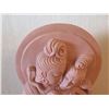 Image 2 : Mother Daughter Clay/Ceramic Figure, Signed by Artist '75 Pink 7"x11"H