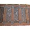 Image 8 : Vintage Wooden Chest Trunk w/ Removable Shelf & Metal Hardware 34"x18"x19.5"