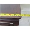Image 8 : Wooden Coffee Side Table 39"x19"x19"