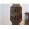 Image 8 : Tall Carved Wooden Floor Lamp Frame w/ Pedestal Base 60"H