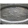 Image 2 : Arthur Court 1989 Oval Platter w/ Bear & Mountain Motif 24" L