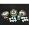 Image 2 : Grazia-Deruta Dishware/Server Set, Made in Italy, Signed Me, Plates, Cups, Soup Tureen, etc