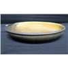 Image 3 : Ceramic Yellow Gray Pottery w/ Raised Edge, Signed II, 13"D