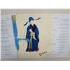 Image 2 : Framed Gaddi's Hong Kong Menu w/ Tassel & Asian Male Accent 33"x24"