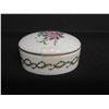 Image 2 : Haviland Limoges France White Oval Floral Trinket Box, Approx.  3"L