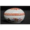 Image 3 : Bernardaud Limoges France Four Teheou Egg-Shaped Trinket Box, Approx. 2.5" Dia.