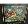 Image 2 : Framed Guy Buffet Honolulu Zoo Poster, Signed 23"x30"