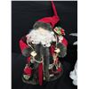 Image 2 : Misc Christmas Ornaments: 2 Santas, Angel & Snowmen 18" to 26"H