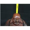 Image 8 : Large Sitting Buddha Figure, Metallic 19"L x 13"H