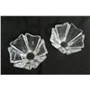 Image 2 : Qty 2 Orrefors Flower-Shaped Bowls, 5"Dia, 3.5"H