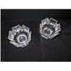 Image 2 : Qty 2 Orrefors Flower-Shapep Bowls 4"Dia, x 3"H