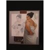 Image 2 : Large Framed Oil Painting 'The Critique' Woman in Mirror by Campbell 08 38"x42"