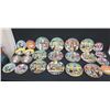 Image 1 : Qty 24 GBC Guy Buffet Collection Decorative Plates 8"Dia & 10"Dia
